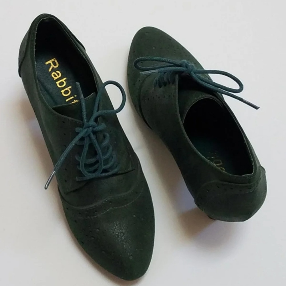 Oxford Heeled Lace up Boots